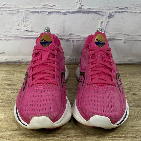 Saucony Kinvara 13 Prospect Quartz Pink Running Shoes Women's Size 8 Sneakers - Picture 2 of 8